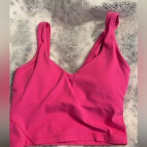 Lululemon sonic pink align tank
